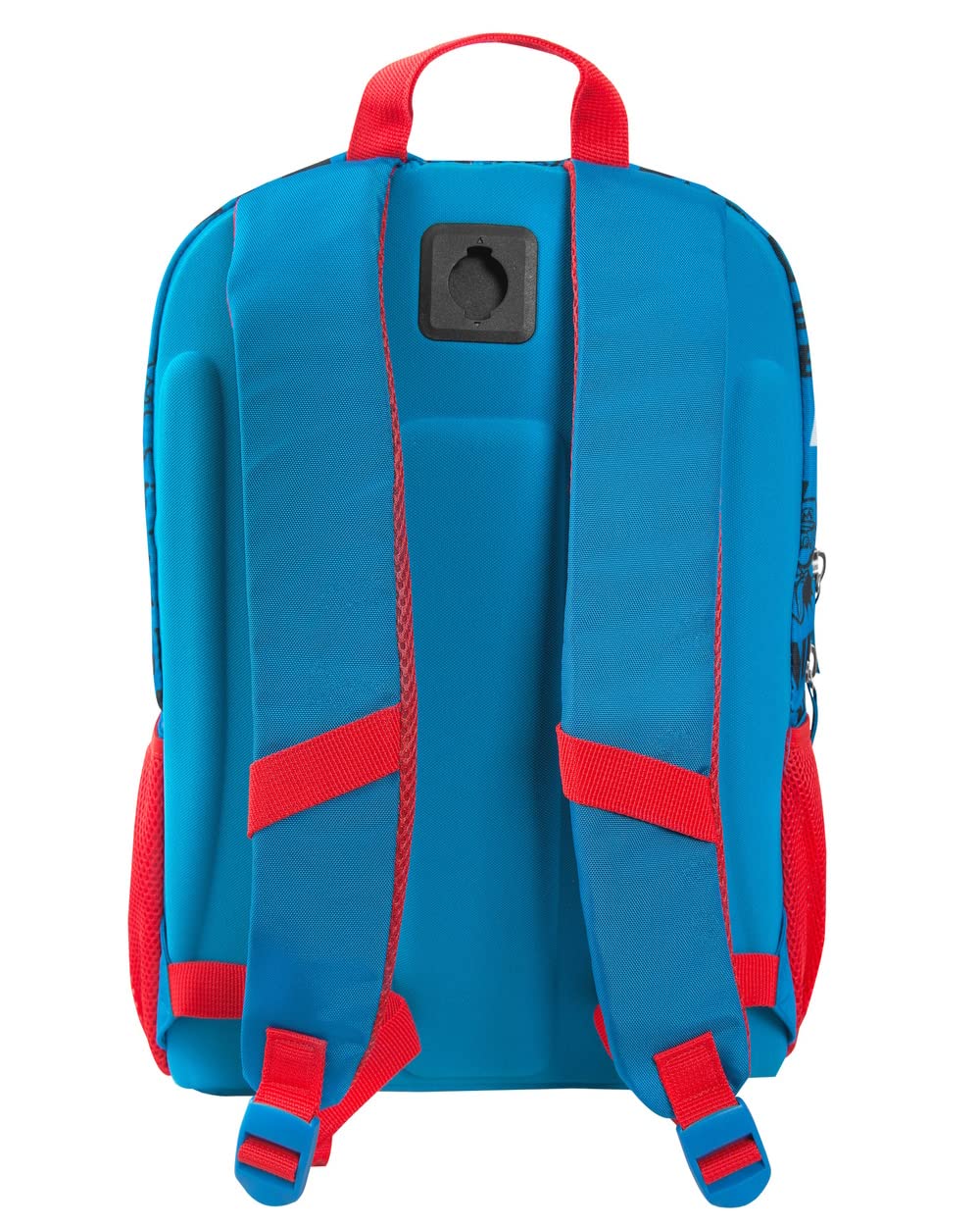 SUPER MARIO - Zaino Scuola Trolley Ufficiale Super Mario con Maniglia Regolabile, Spallacci Imbottiti e Regolabili, Tasca Frontale e Chiusure A Zip, 32x47Hx21 cm