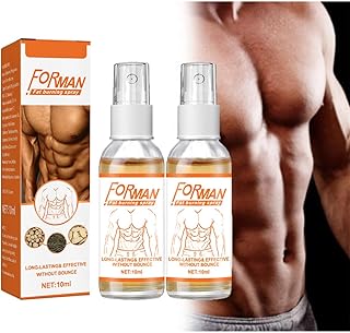 Hehimin 2Pcs Apolloostory Gynecomastia Chest Tightening Spray | Gynecomastia Cellulite Melting Spray