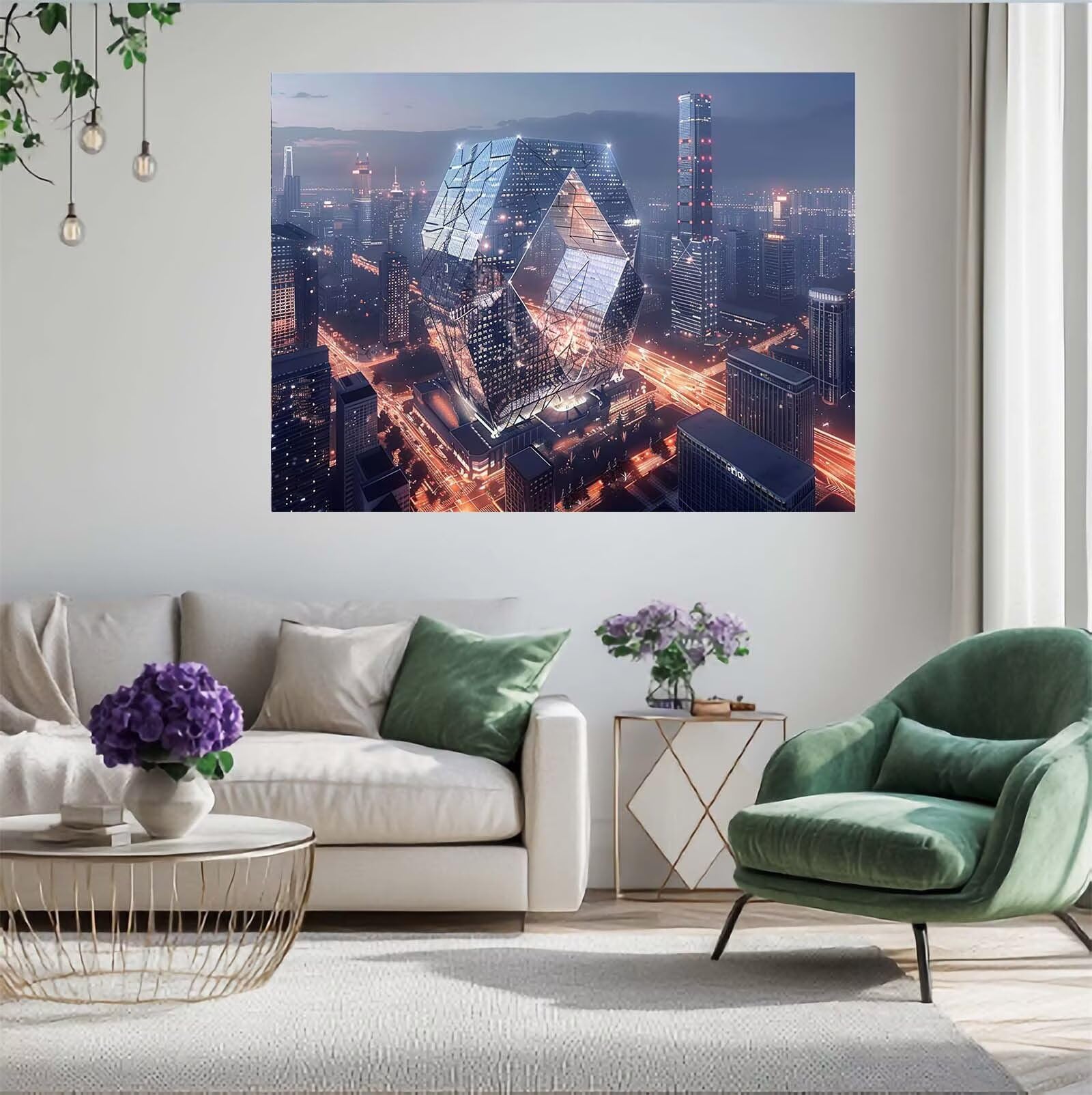 Puzzle miejskie 6000 elementów, widok nocny, puzzle dla dorosłych, z pudełkiem na prezent, "zrób to sam", duże drewniane puzzle dla dorosłych, gra zręcznościowa dla całej rodziny, prezenty dla kobiet