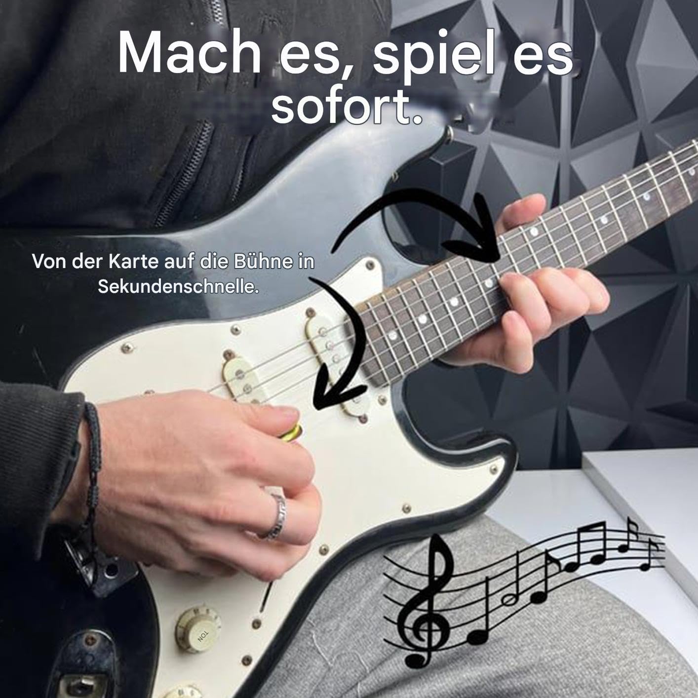 Guitar Pick Punch Kit | Guitar Plectrums Maker Tool With Pick Start Strips, For Musician Practice Performance Beginner Player Studio Travel Home Show