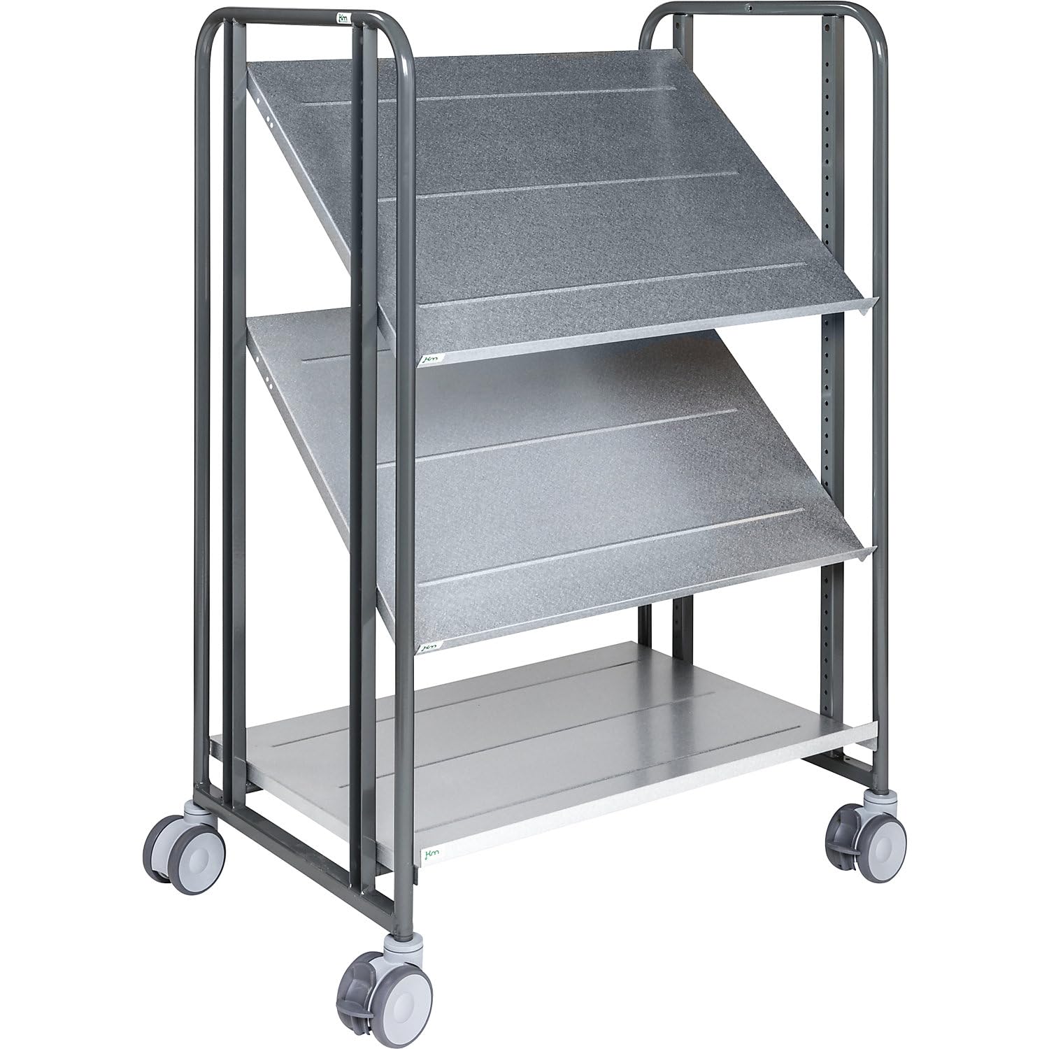 Chariot de préparation E-Commerce - 3 étages - 877 x 638 x 1300 mm (L x l x H)