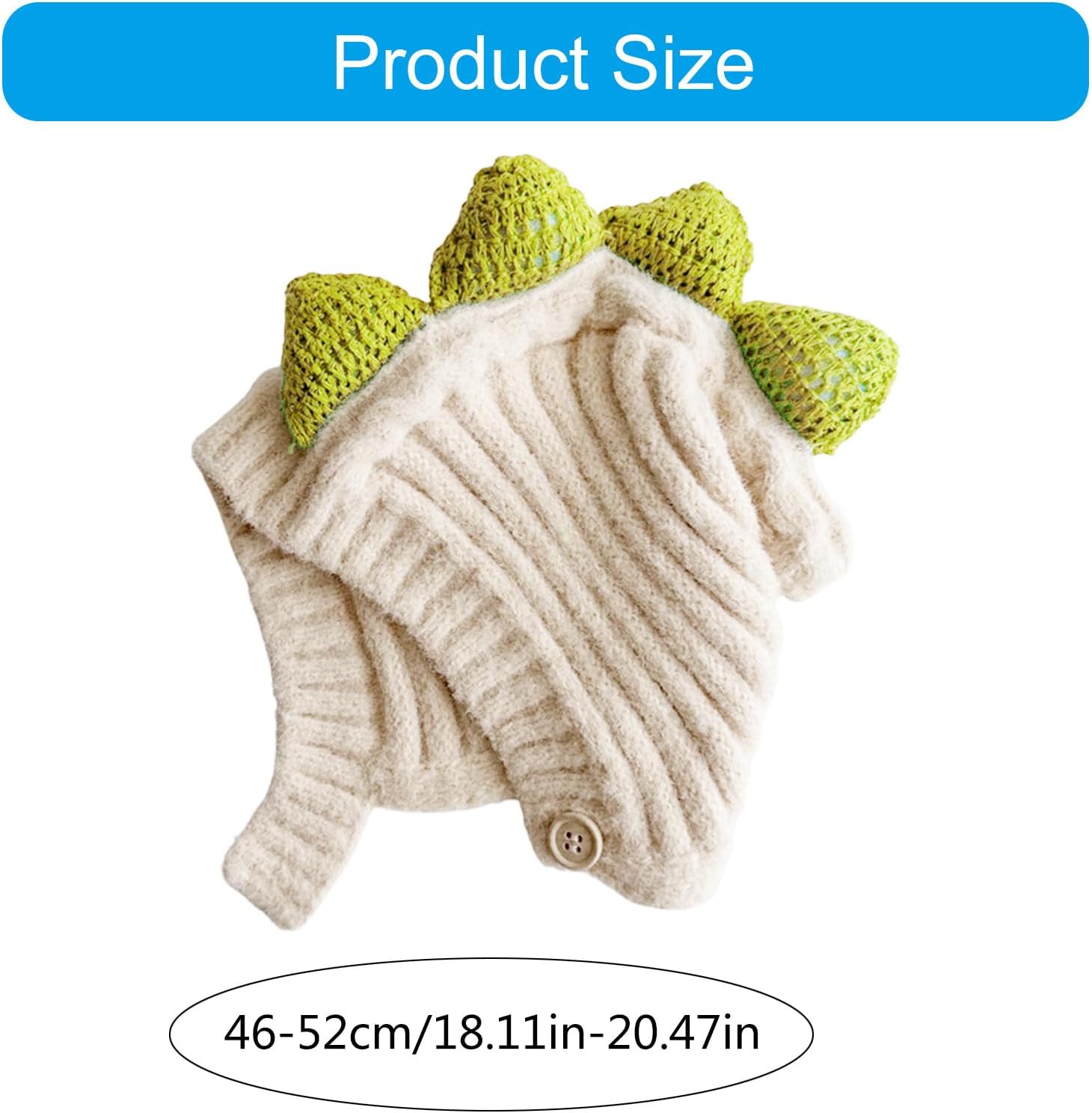 Dinosaur Theme Knitted Hat Soft Warm and Stylish Knitting Caps 3-8T Pullover Bonnet for Winter Adventures Girls Headwear