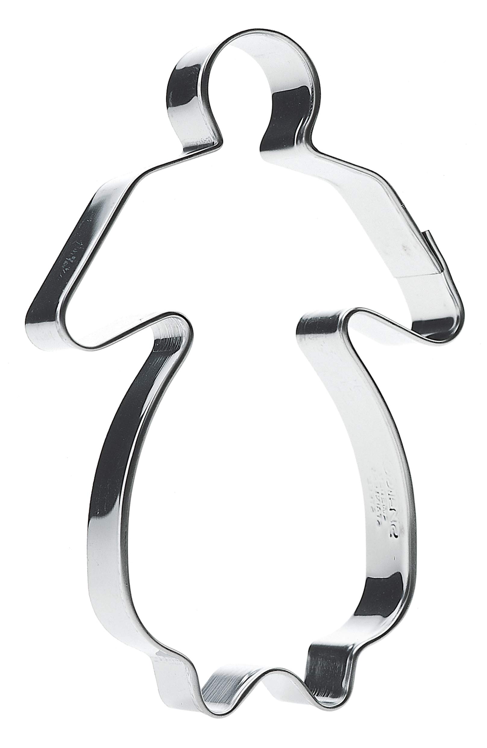 GastroMax - Ausstechform für Plätzchen - Frau - Gebäckform für originelle Kekse - Für Geburtstag oder viele andere Gelegenheiten - 11cm - Einfaches Ausstechen