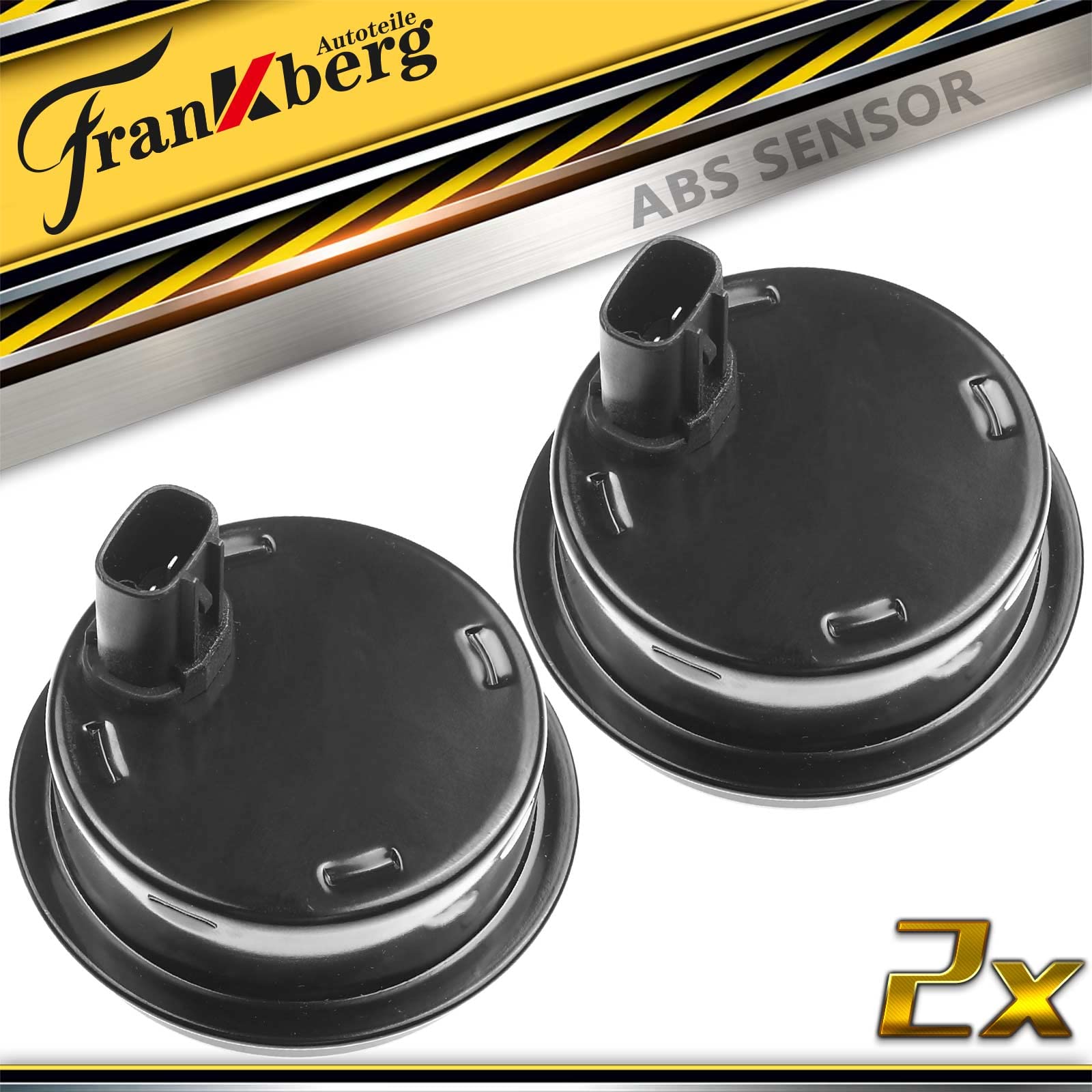 Frankberg Sensore Velocità Ruota ABS Sensore ABS 2-Poli Compatibile con A.v.e.n.s.i.s Station Wagon T25 C.o.r.o.l.l.a E12 Celica T23 C.o.r.o.l.l.a Verso E12 R.A.V 4 II A2 Replace# 8954432010