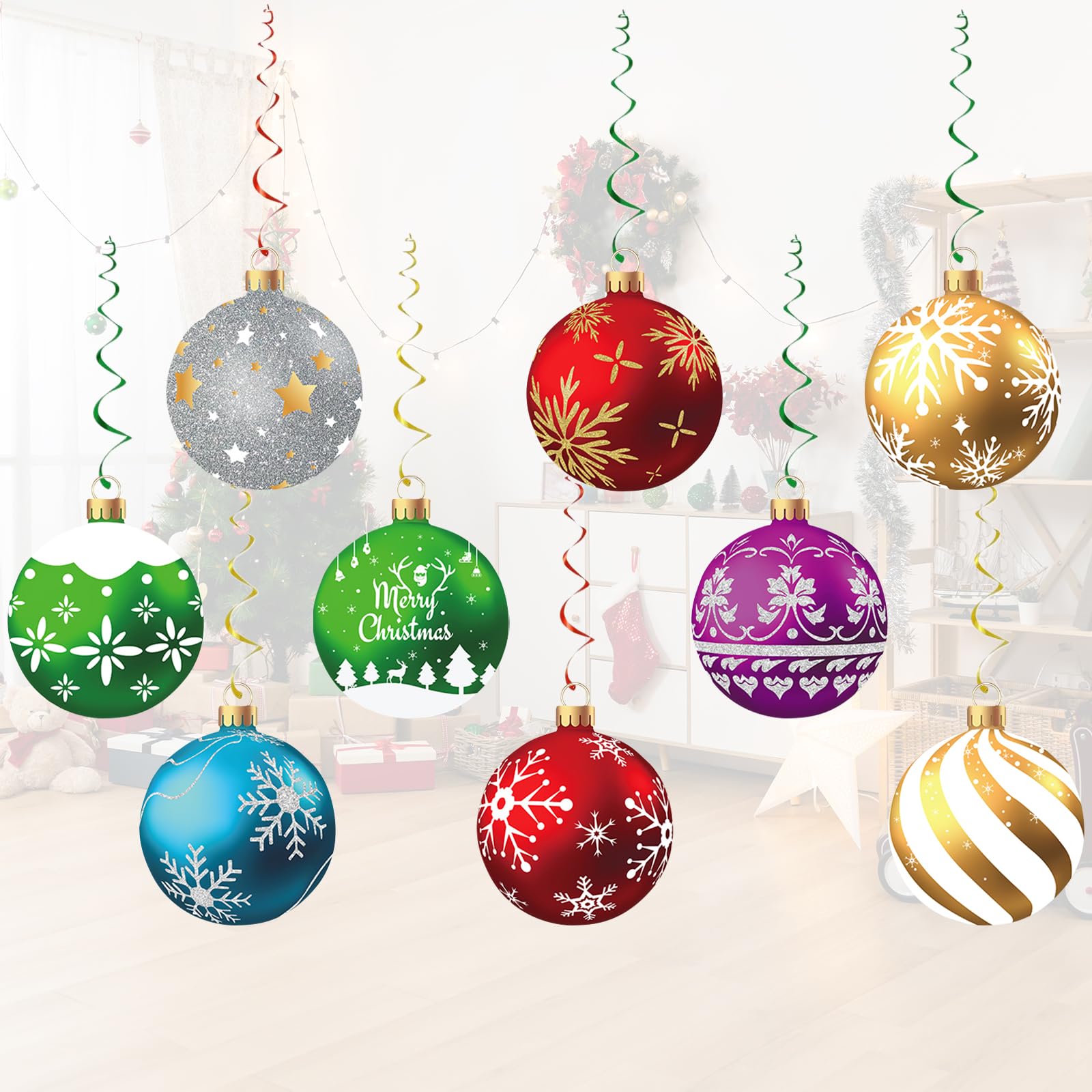 Amazon.co.jp: LEISURE CLUB 【平面型 】クリスマス ガーランド