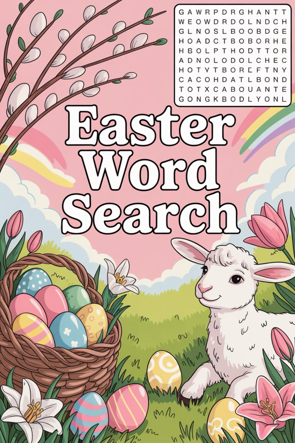 Easter Basket Stuffers: Festive Word Search Book for Teens and Adults