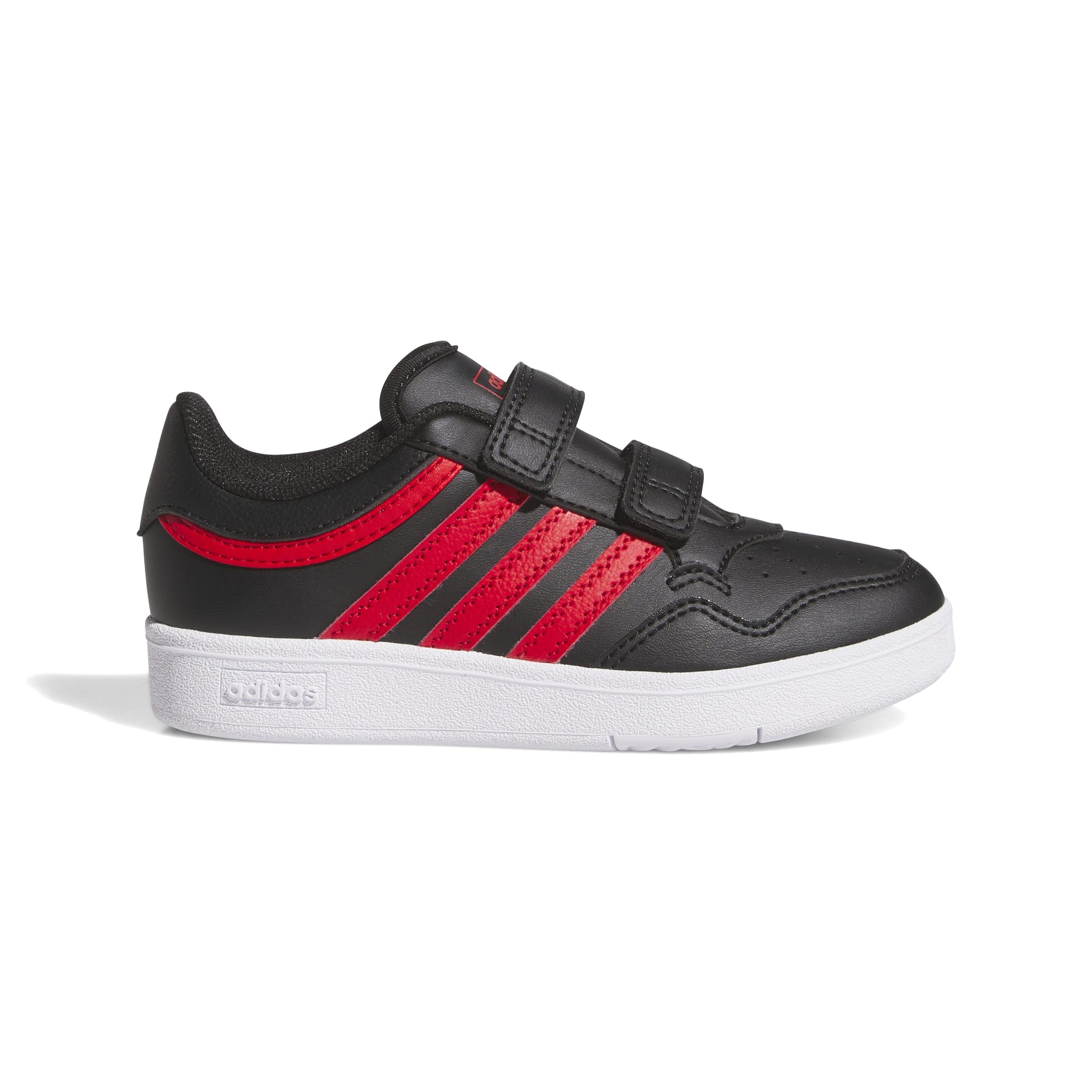 adidas Unisex Kids Hoops 4.0 Shoes, core Black/Better Scarlet/FTWR White, 10 UK Child