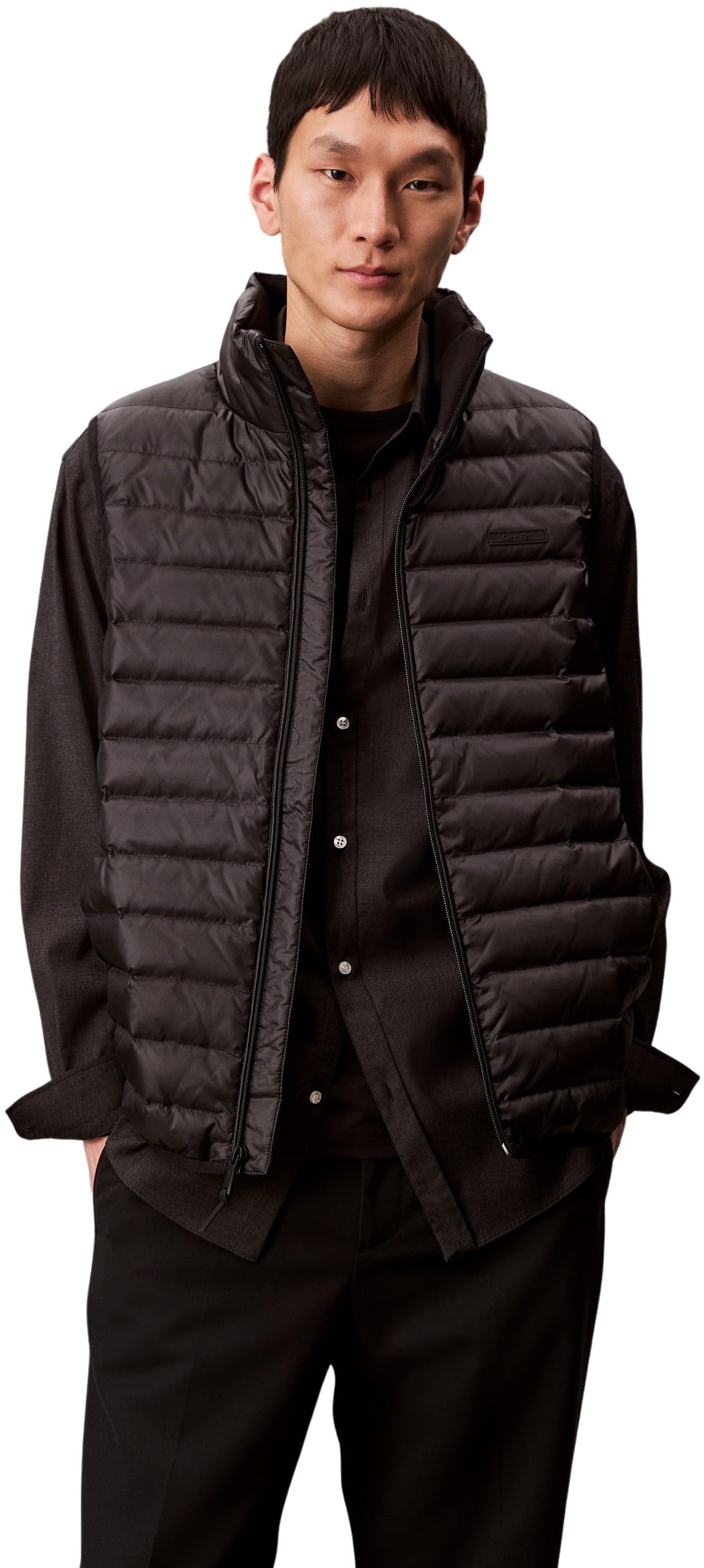 Calvin Klein Slvlss Lt WT Nylon Puffer Vest Gilet Uomo