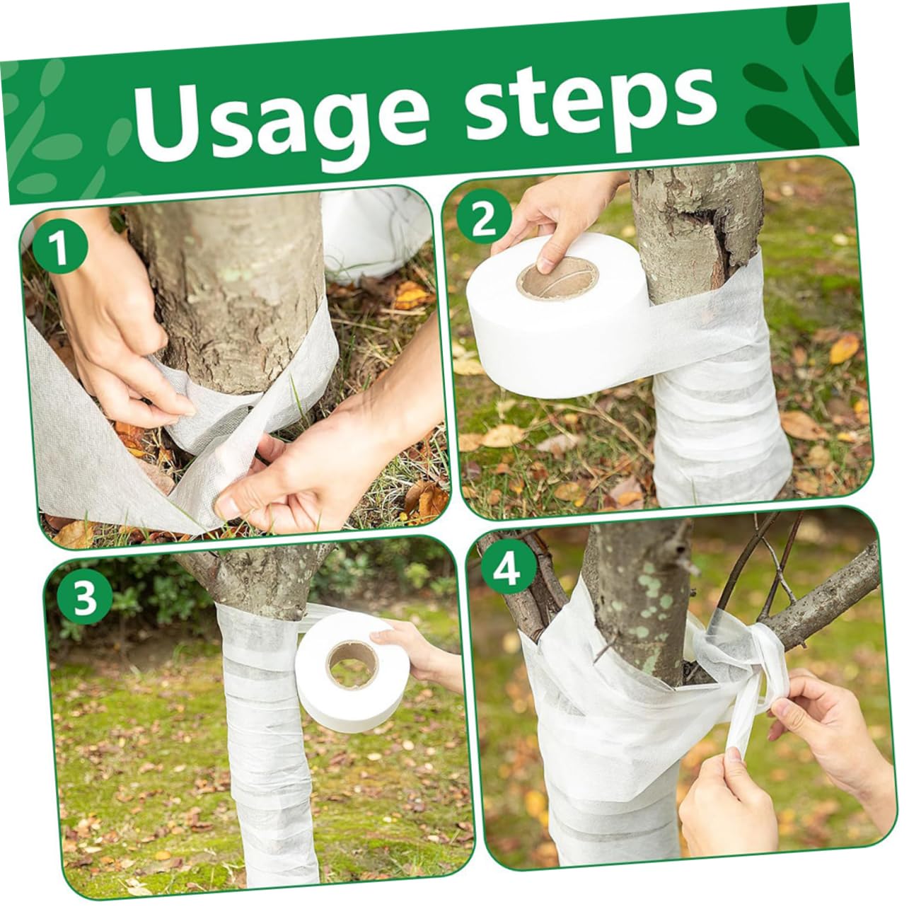 UKCOCO 5 Isolamento e Cintura a Freddo coperture antigelo per Piante avvolgimento dell'albero pianta Protezione per Alberi Antivento avvolge Albero per Proteggere la Corteccia