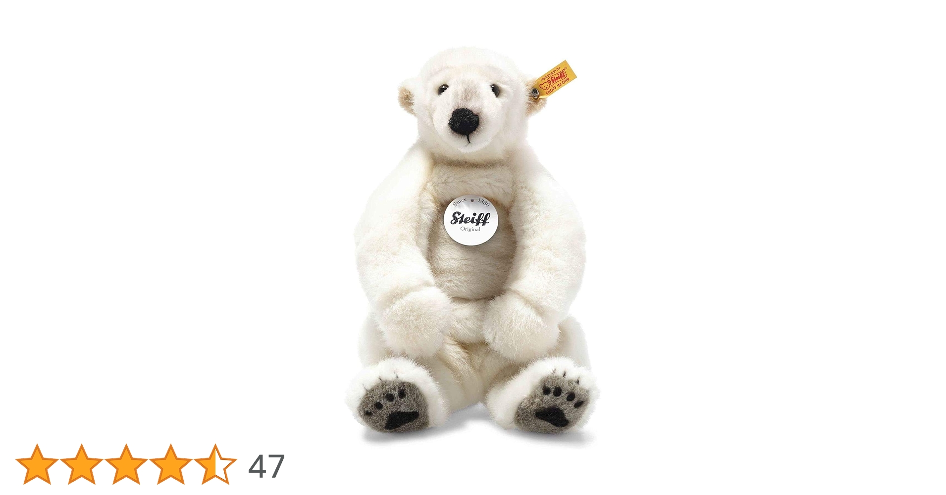 Amazon.co.jp: シュタイフ(Steiff) 北極グマのナヌーク 33cm