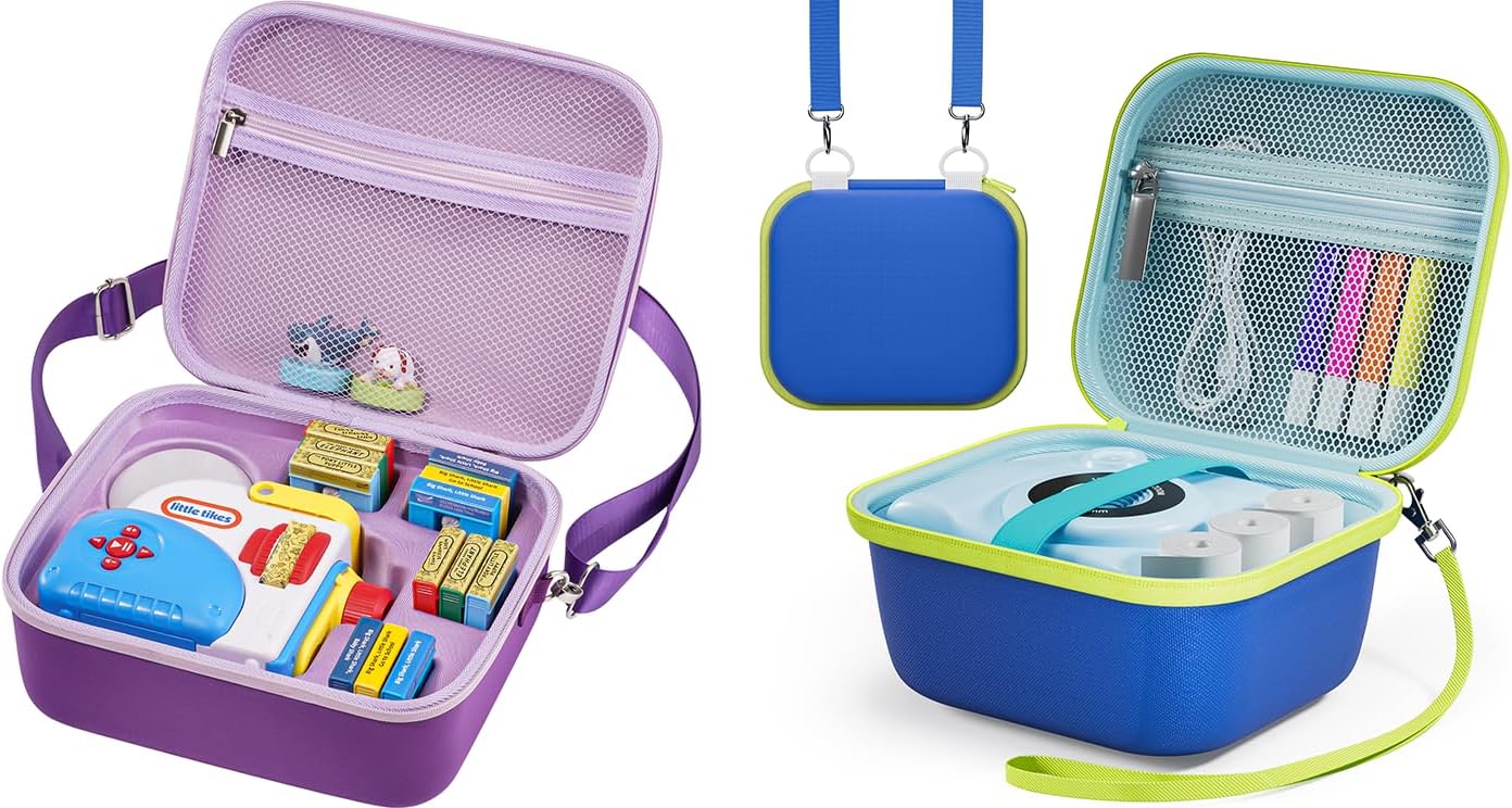 ProCase Hard Carrying Case for Little Tikes Story Dream Machine Bundle with Kid Instant Camera Case