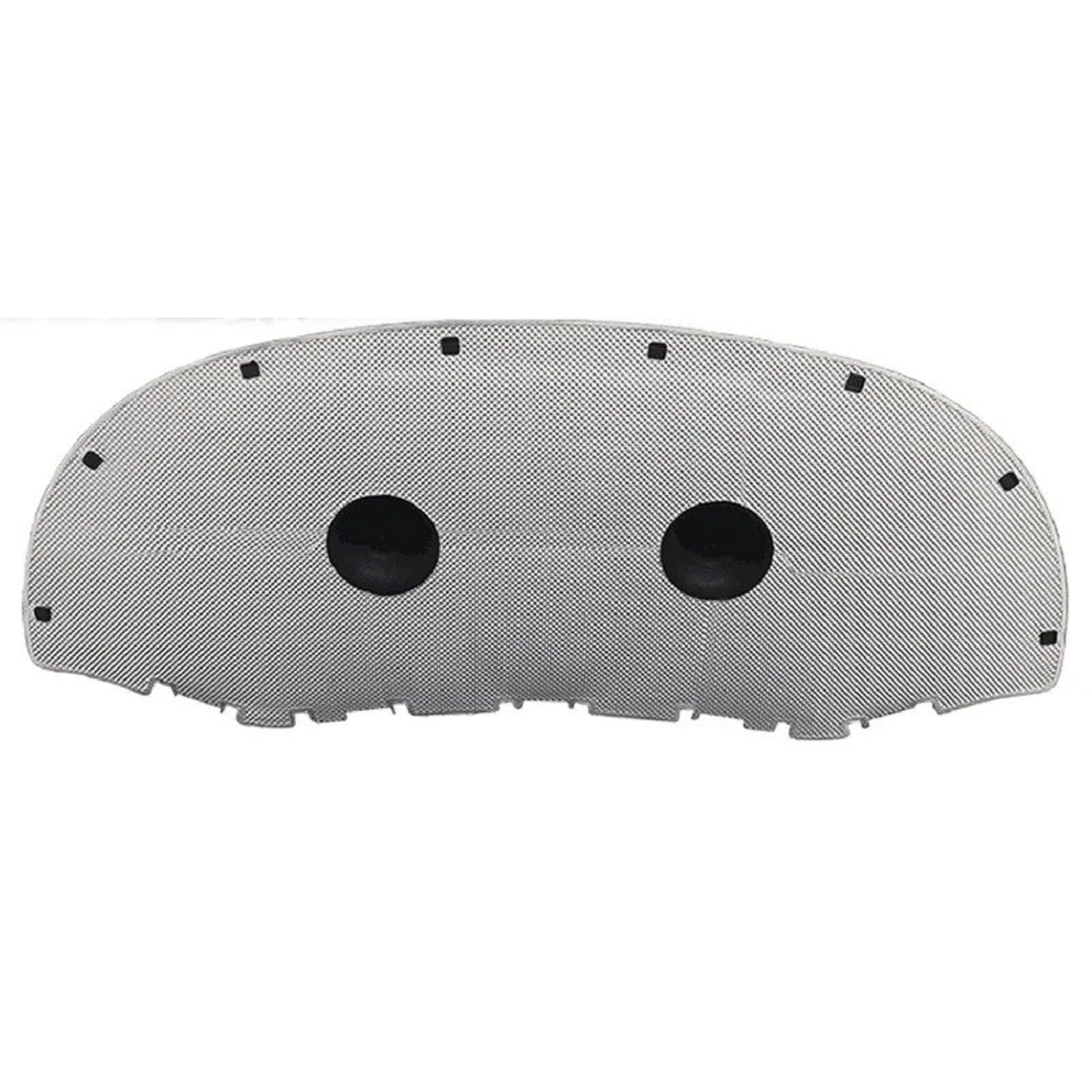 Ltusgt One Color Car Hood Insulation Pad For Skoda For Kodiaq 2017- 2021 Car Front Engine Hood Insulation Cotton Pad Aluminum Foil Engine Soundproof Cotton With Buckle
