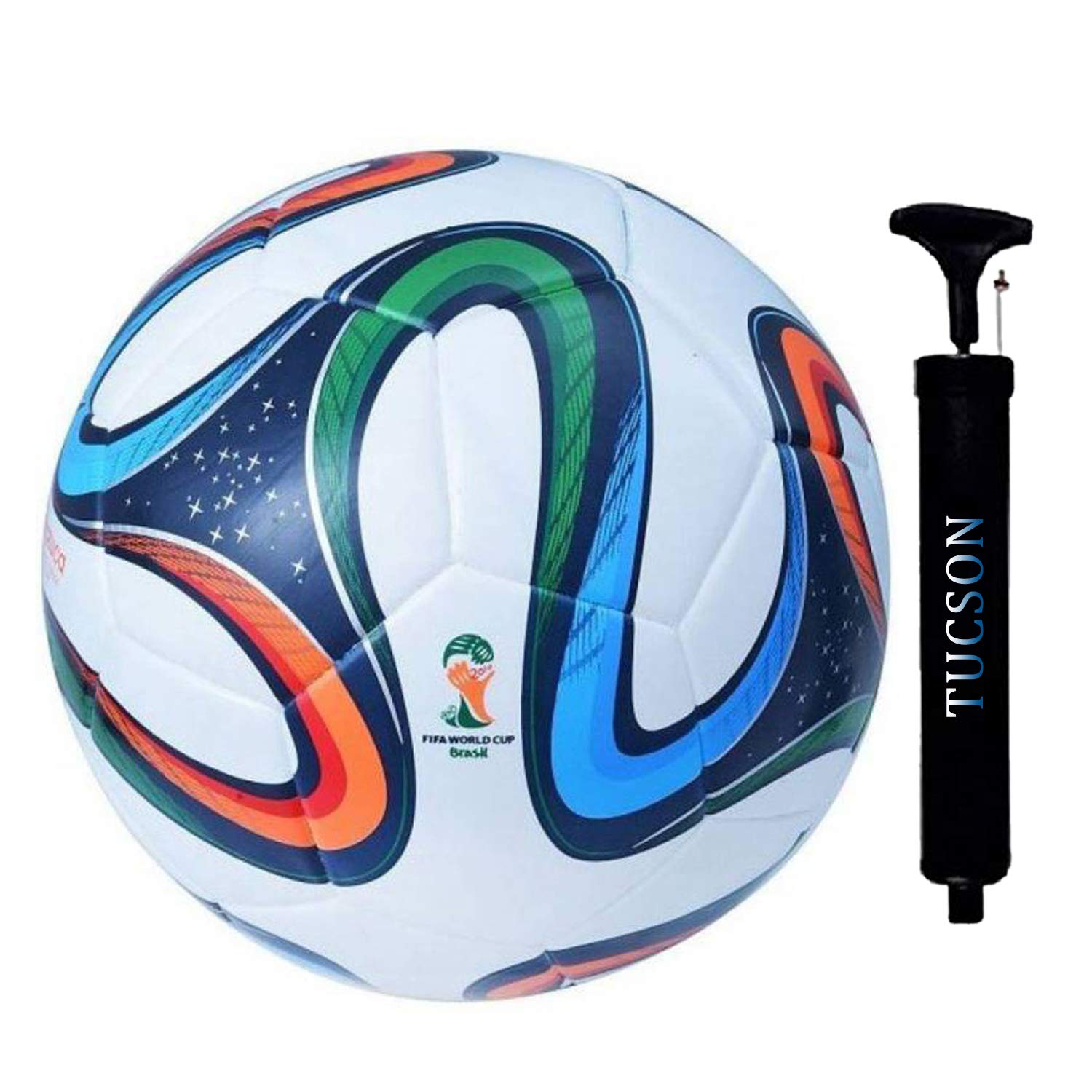 Tucson PVC Hand Sewn Football (Size_5_White) Pack of 1 (B07N1Q17Z9) Amazon Price History, Amazon Price Tracker