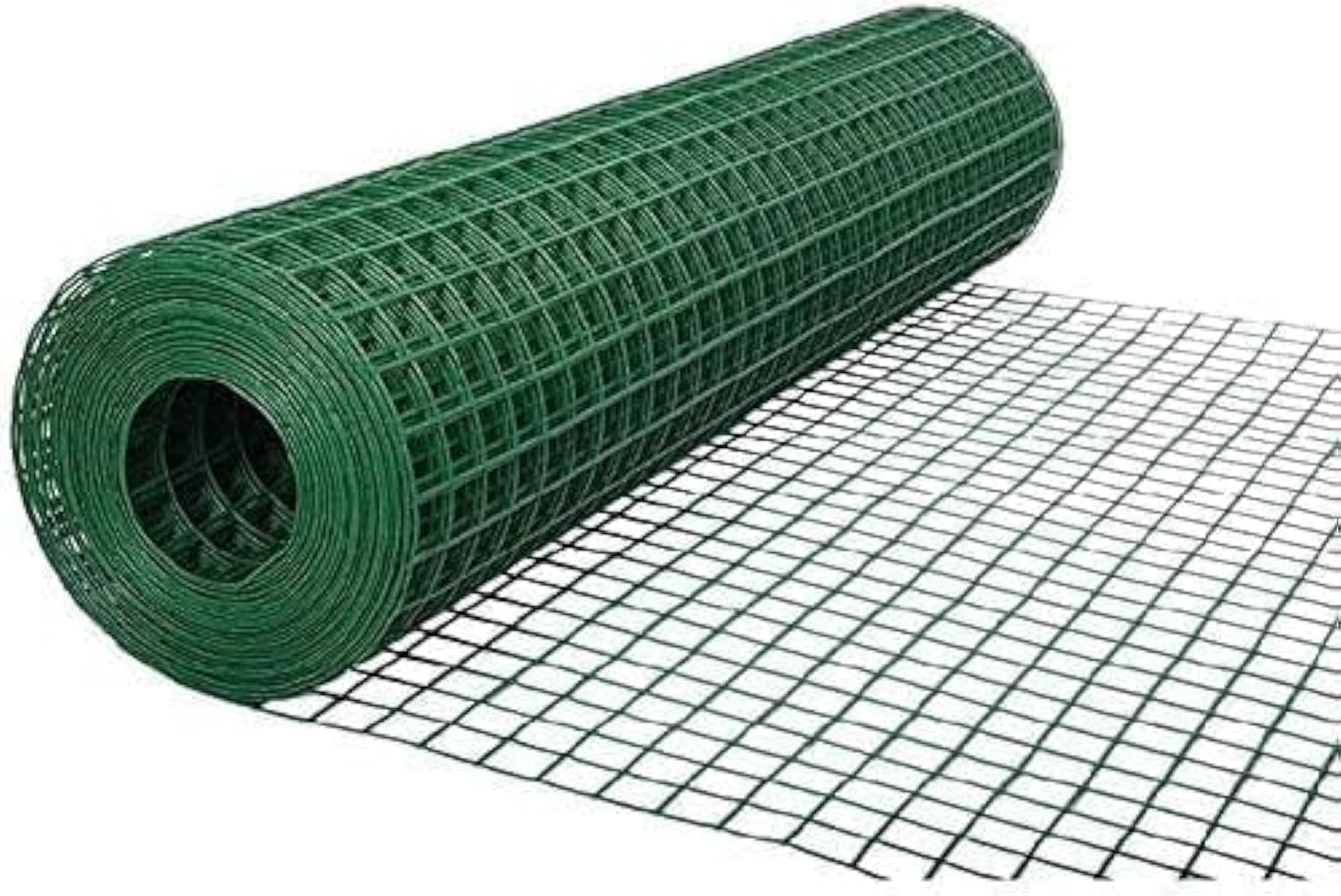 Robustline Nettings - Welded Mesh, Chicken Mesh, Fiber Glass Netting, Sand Mesh, Aluminium Wire Netting, Green Coated Welded Mesh (Green Coated Welded Mesh 1/2"X3FtX12Ft)