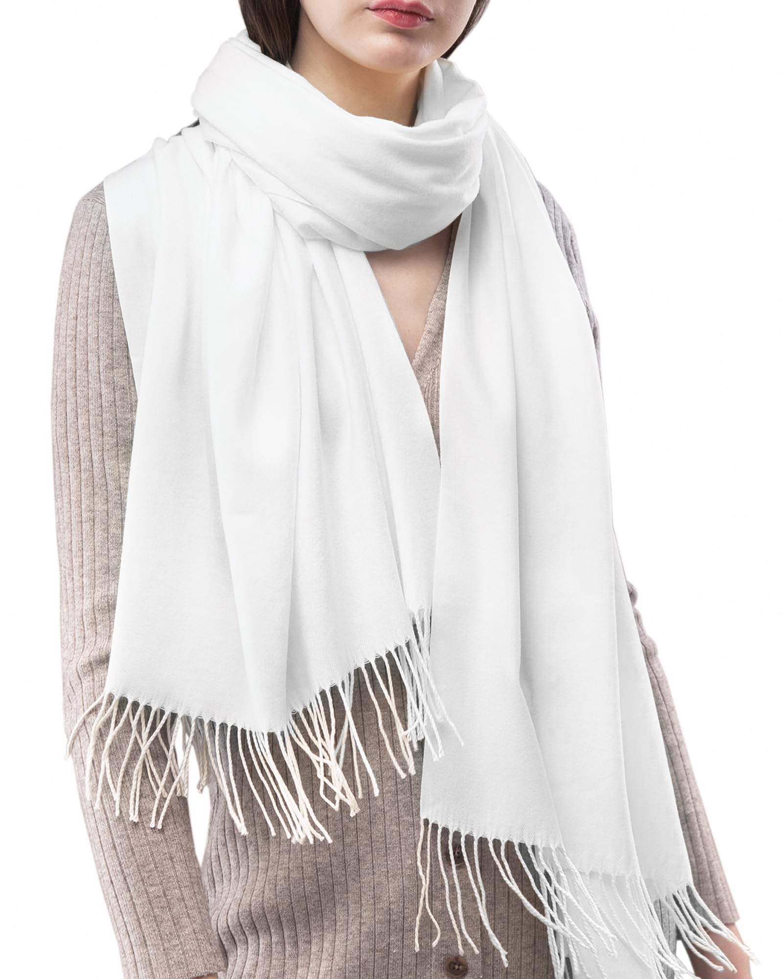 FURTALK Winter Scarf for Women Pashmina Shawl Wraps Soft Warm Fashion Blanket Scarves Gifts