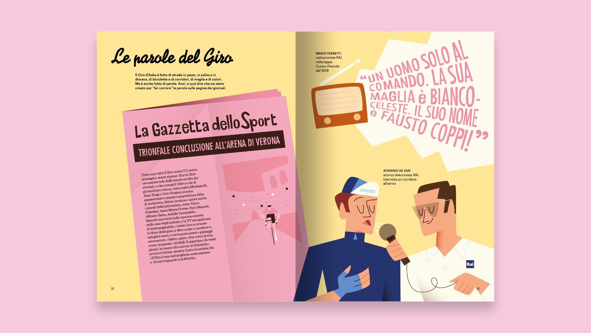 Il giro d'Italia illustrato. Ediz. a colori