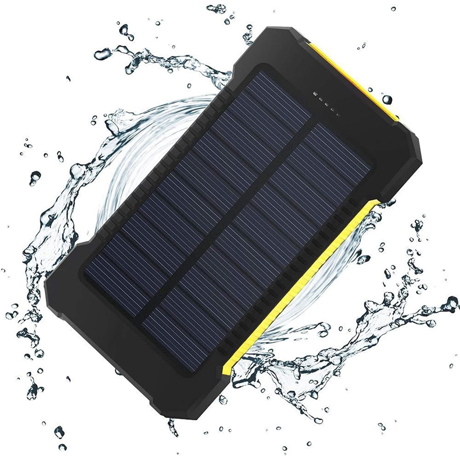 Cargador solar portátil impermeable que soluciona los apagones en tus rutas