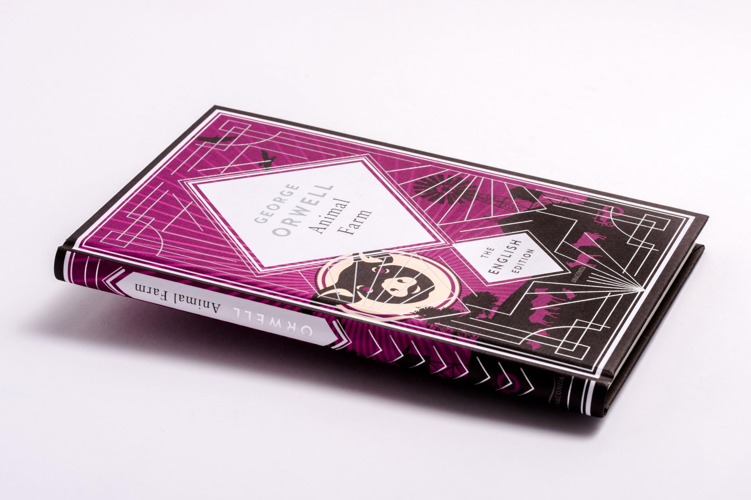 Animal Farm by George Orwell: Special Edition Hardcover Embossed with Silver Foil