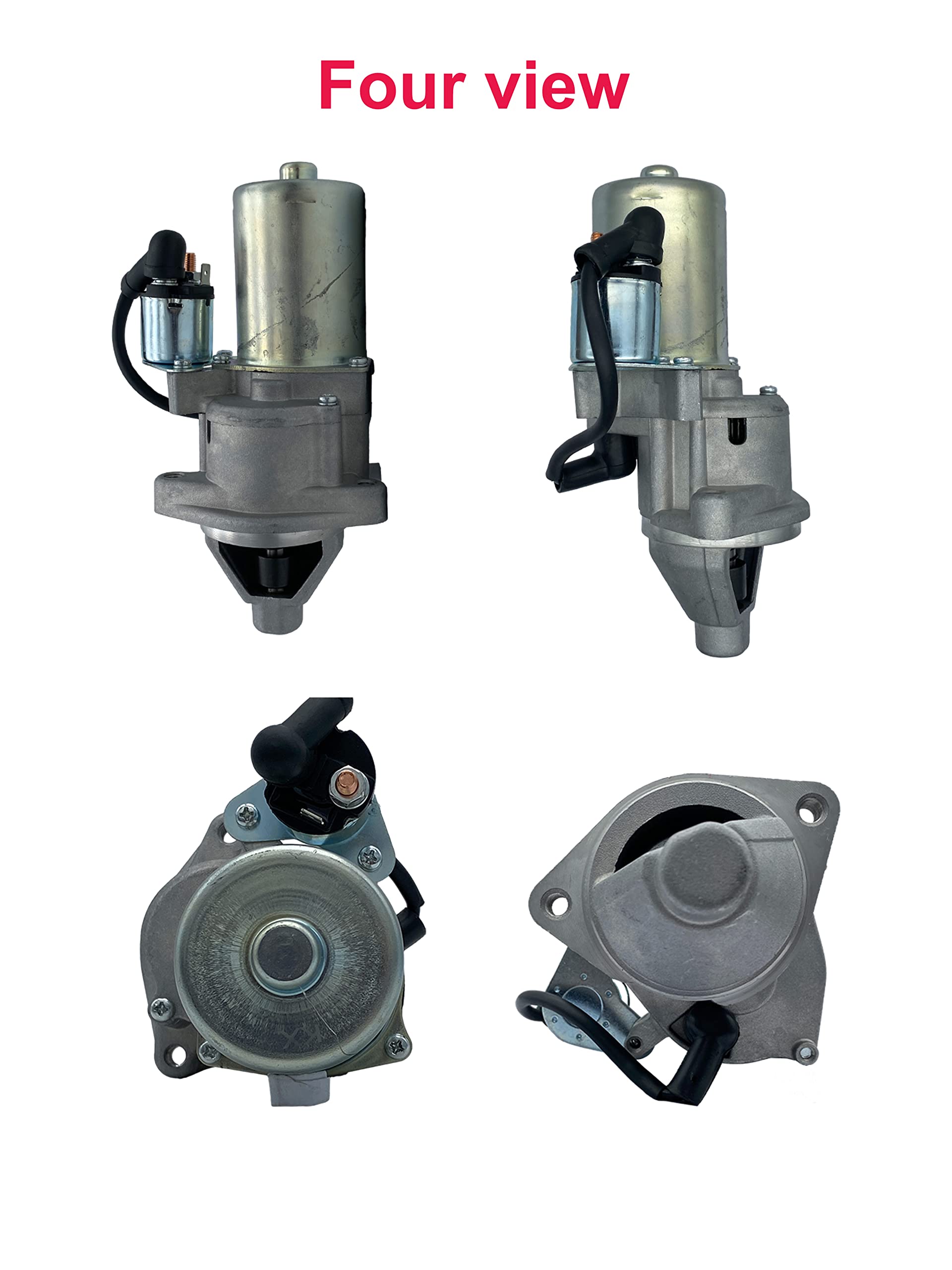 Motorino di avviamento GX340 GX390 con solenoide per Honda Electric Start Toro Dingo 11-13HP 128000-2750, 31210ZB80130, 31210ZE3013, 31210ZE30130, 31210-ZE3-023, DB5B66, DB5B8 SND0288, 41052044