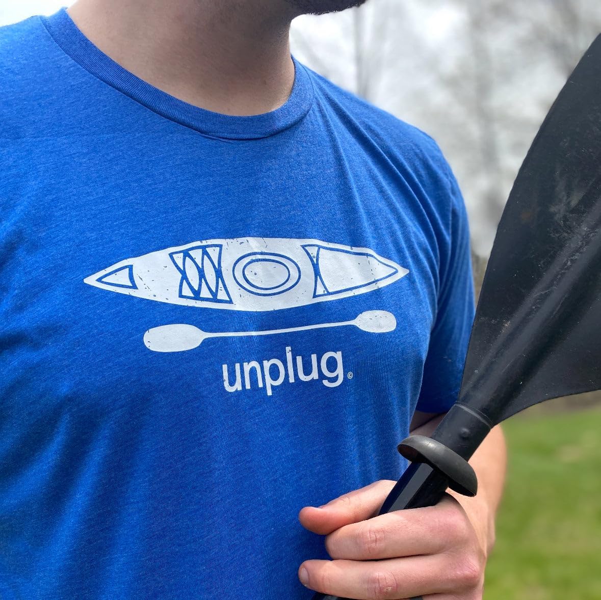 Kayak Unplug Premium Triblend T-Shirt Men and Womens Quality Men’s Unisex Shirts