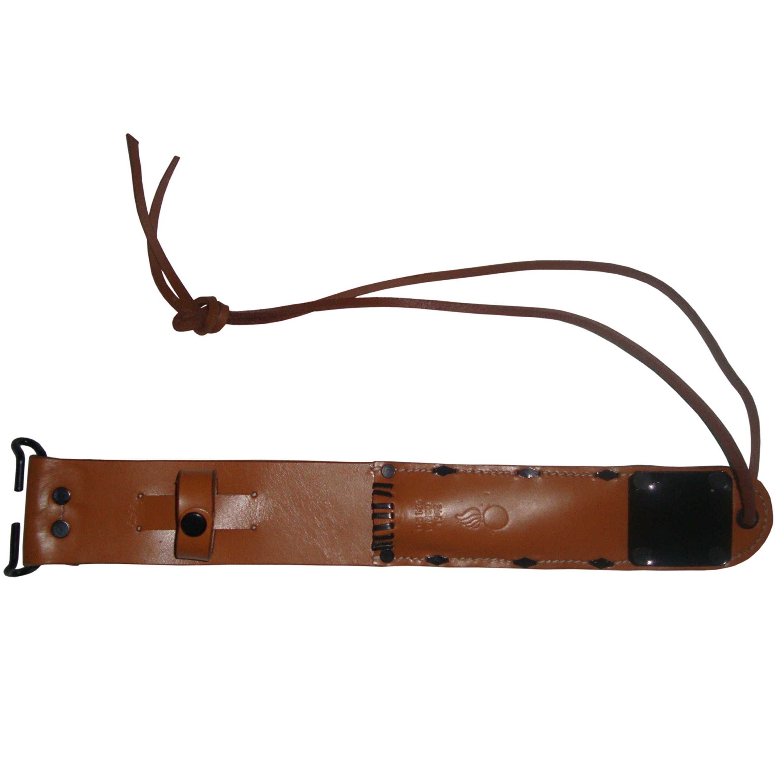 Fourreau M6 US WWII en cuir au bivouac historique pour couteau M3