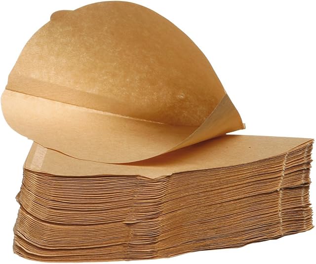 Filtropa Unbleached Coffee Filter Papers, Size 4 , 100% Natural, Pack of 100