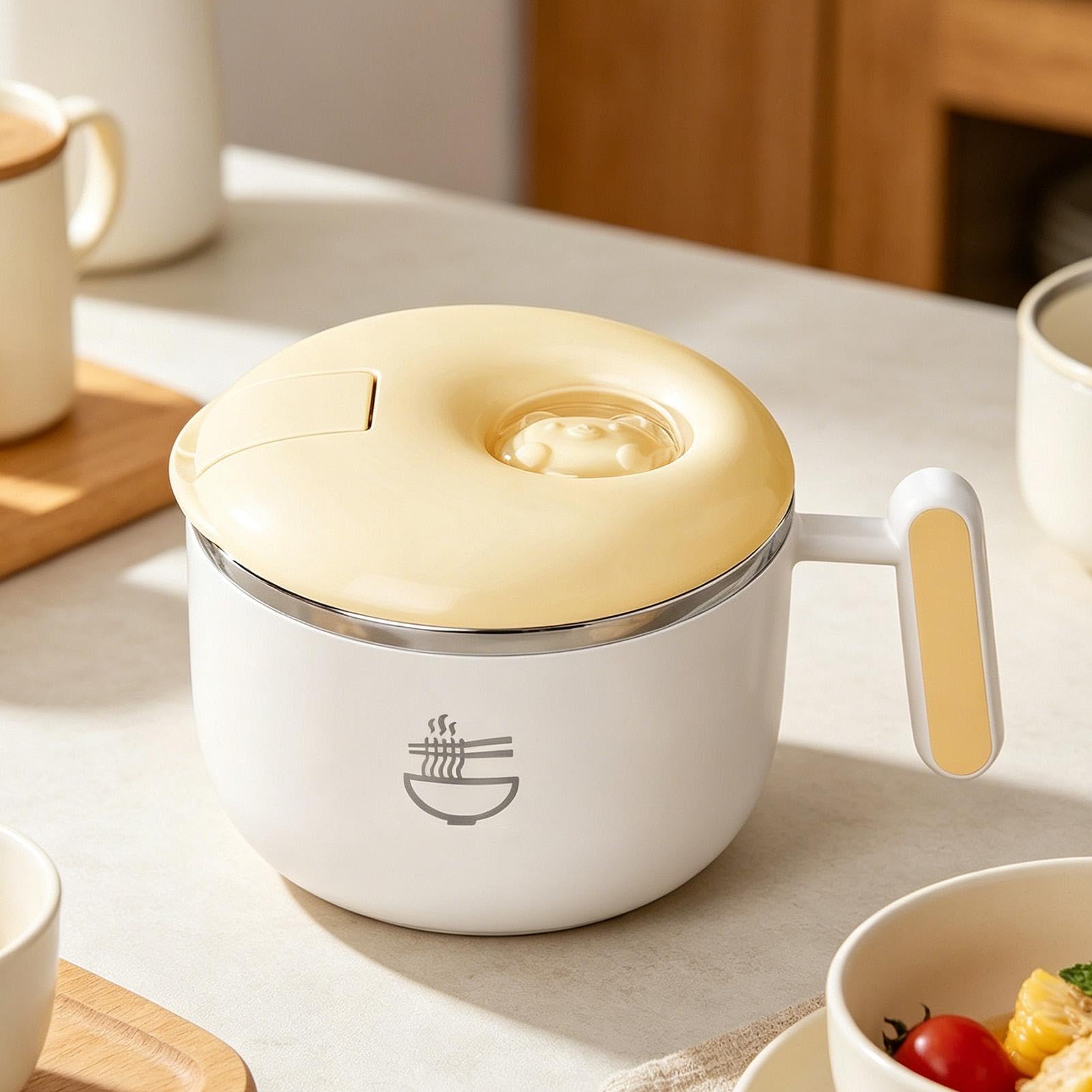 Recipiente de sopa para almuerzo, 1500 ml, de acero inoxidable, a prueba de fugas, con tapa, recipientes de sopa de viaje para picnic, deportes, mar, playa, senderismo, escalada, verano, trabajo