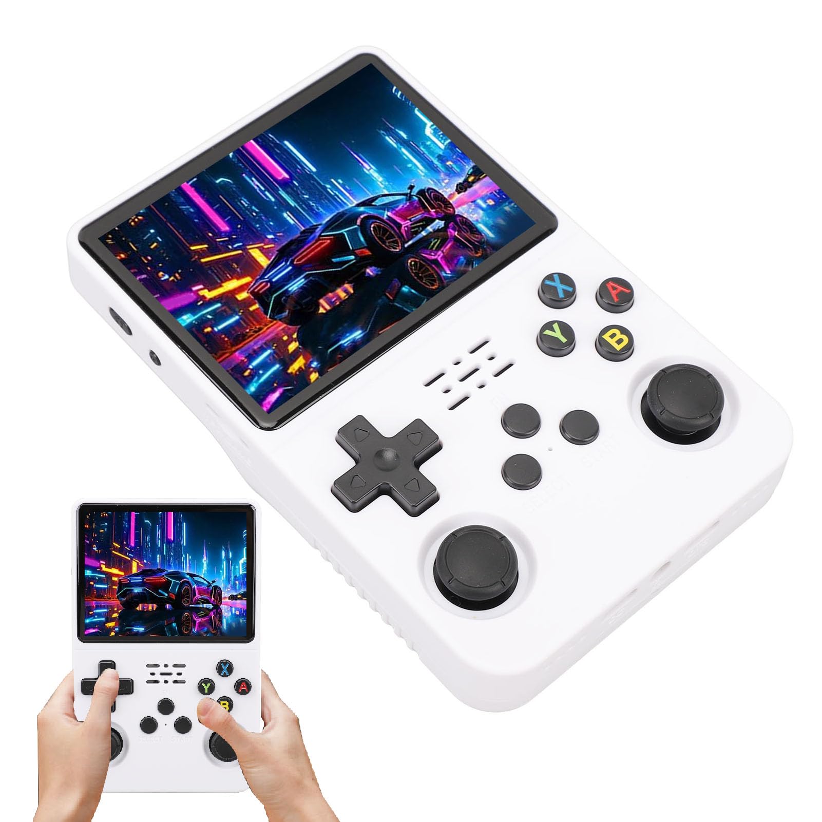 Amazon.co.jp: R36S ハンドヘルドレトロゲームコンソール、3.5
