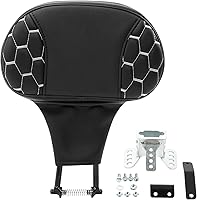 Vista 30 de C.C. RIDER Pasajero Respaldo Pad Razor Chopped Tour Pack para Harley Davidson Touring CVO Street Glide Road Glide Electra Glide 2014 en adelante