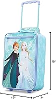 Vista 63 de AMERICAN TOURISTER - Equipaje vertical infantil de superficie blanda de Disney, Princesa), 139451-2093
