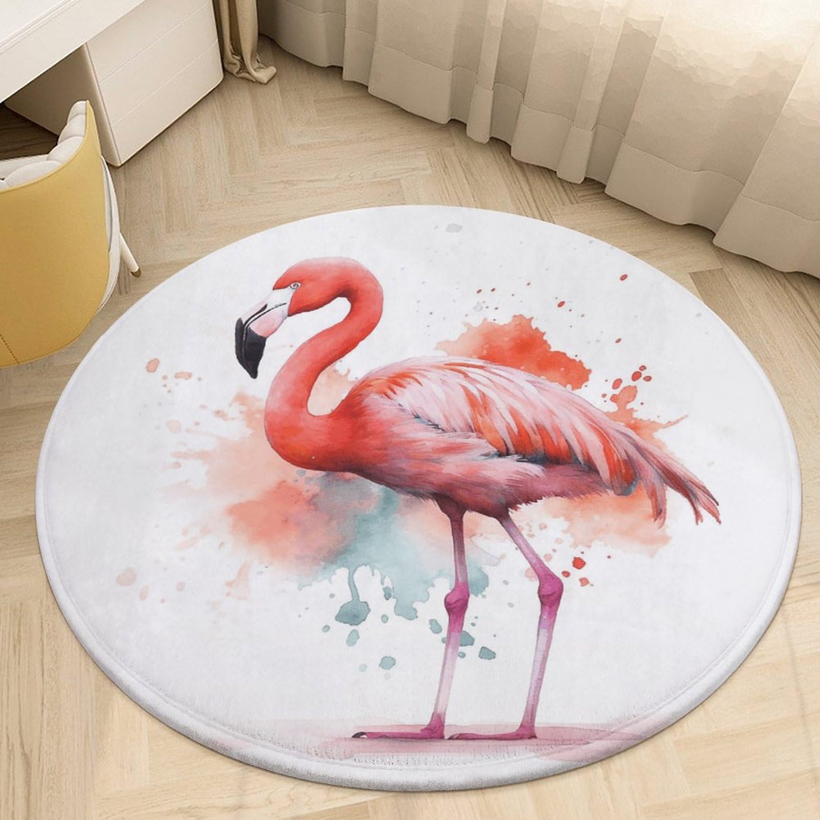 Tapis de cuisine antidérapant flamant rose pour sécuriser et décorer votre évier