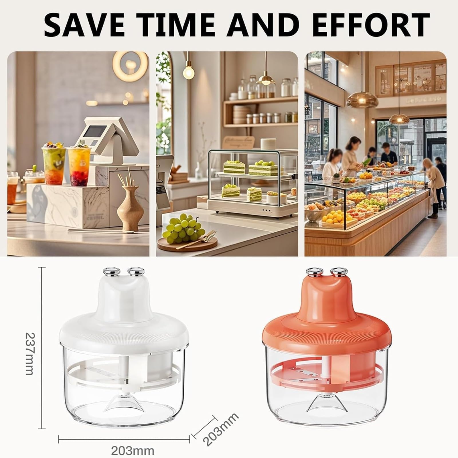 MáQuina AutomáTica para Pelar Frutas, Dispositivo InaláMbrico Y Recargable para Quitar Piel Frutas Y Verduras, Pelador Funcionamiento Con Un Solo BotóN, para Uvas Y Tomates Cherry(RED)