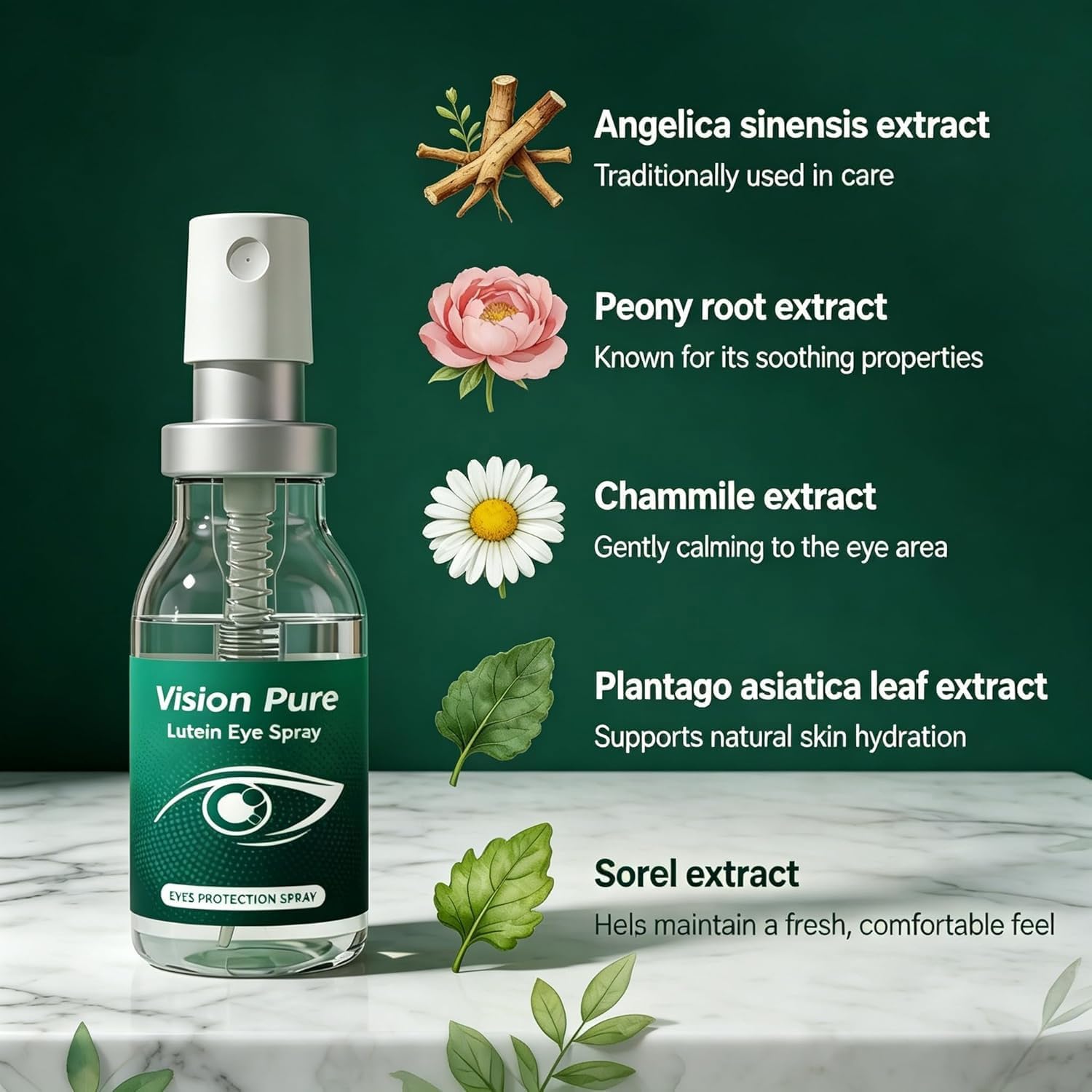 Lutein Eye Spray,Relieves Eye Fatigue,10 mL(0.34 fl oz) — Amazon image 4