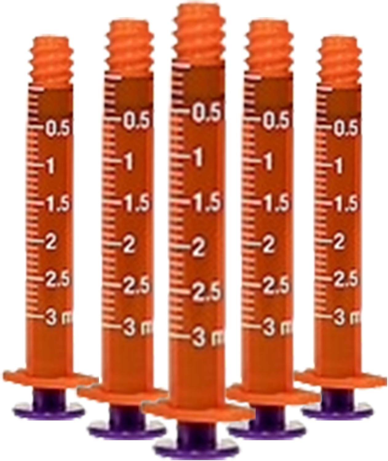 Amber ENFit Syringe - 3ml LDT