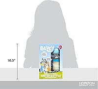 Vista 7 de Bluey Decora tu propia botella de agua, calcomanías reposicionables, ideal para fiestas de cumpleaños Bluetooth, deportes de verano y más, botella