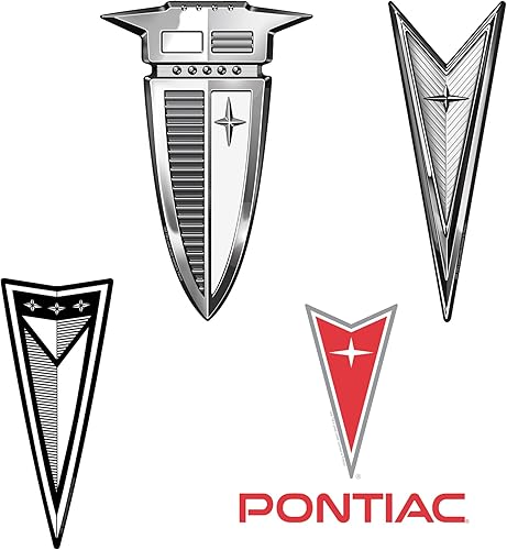 Miniatura 4 de Pontiac Emblem Vinyl Large Deluxe Stickers Variety Pack - Laptop Water Bottle Scrapbooking Tablet Skateboard IndoorOutdoor - Set of 11
