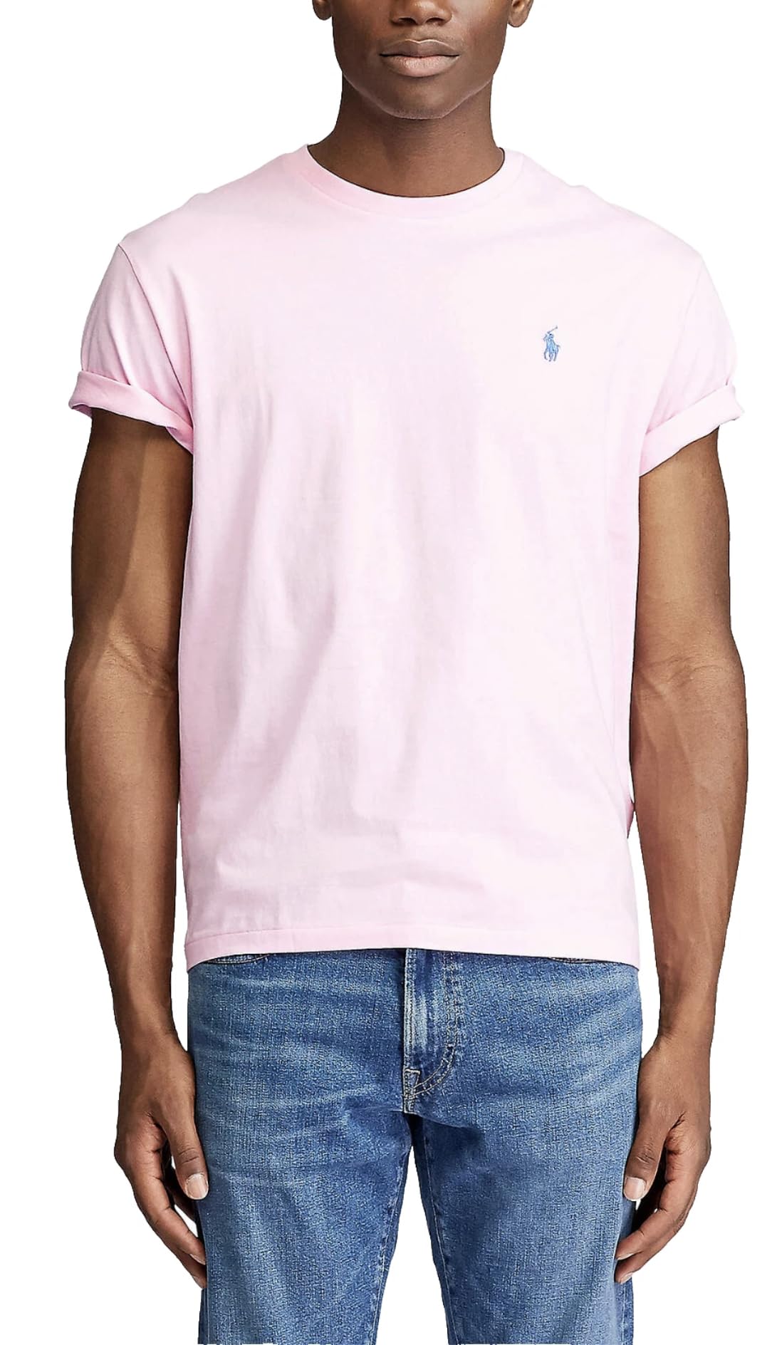 Polo Ralph Lauren Logo Cotton T-Shirt Soft Shirt Custom Slim Fit Tee Pony Basic