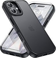 Vista 114 de 3 en 1 Funda Magnética Fuerte para iPhone Air, 1X Protector de Pantalla + 1X Protector de Lente de Cámara, Cubierta Protectora a Prueba de Golpes