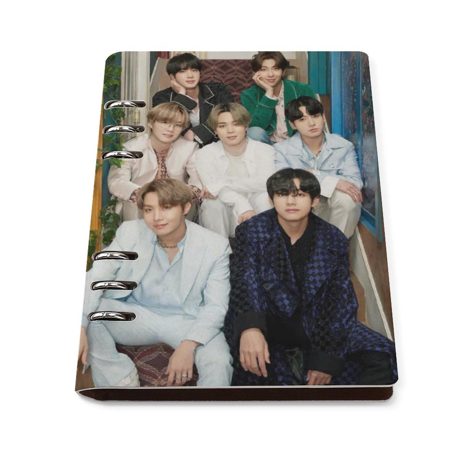 Amazon.co.jp: 防弾少年団 Bts メモ帳 ルーズリーフ式 システム手帳 A5 