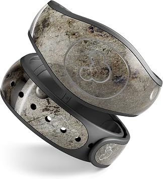 Design Skinz Animal Space Marble Agate Glitter Sticker Decal Scratch Resistant Skin Cover Compatible with Disney MagicBand+ MagicBand Not Included