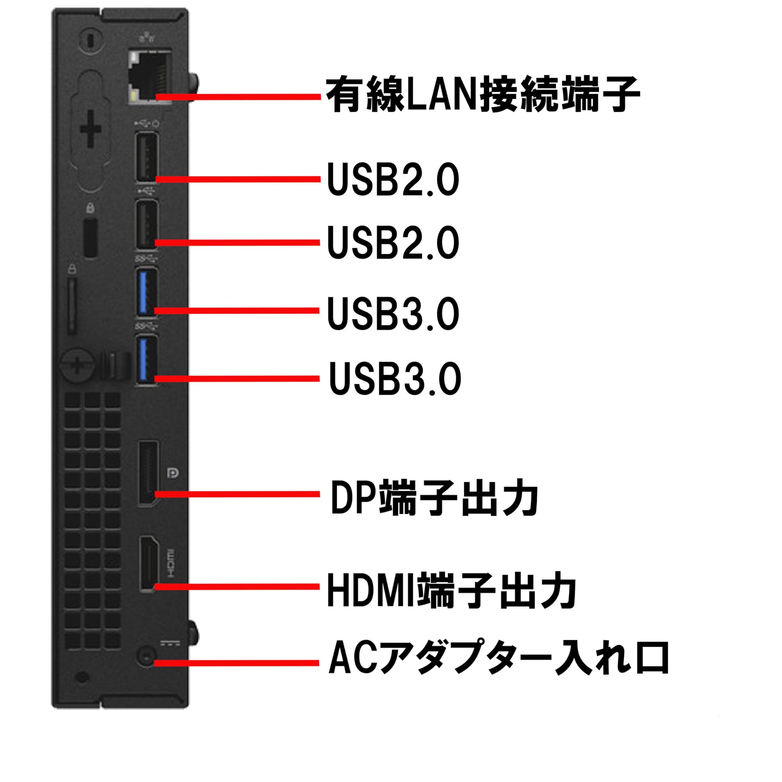 Amazon.co.jp: 【整備済み品】デル Dell Optiplex 3050 超ミニPC