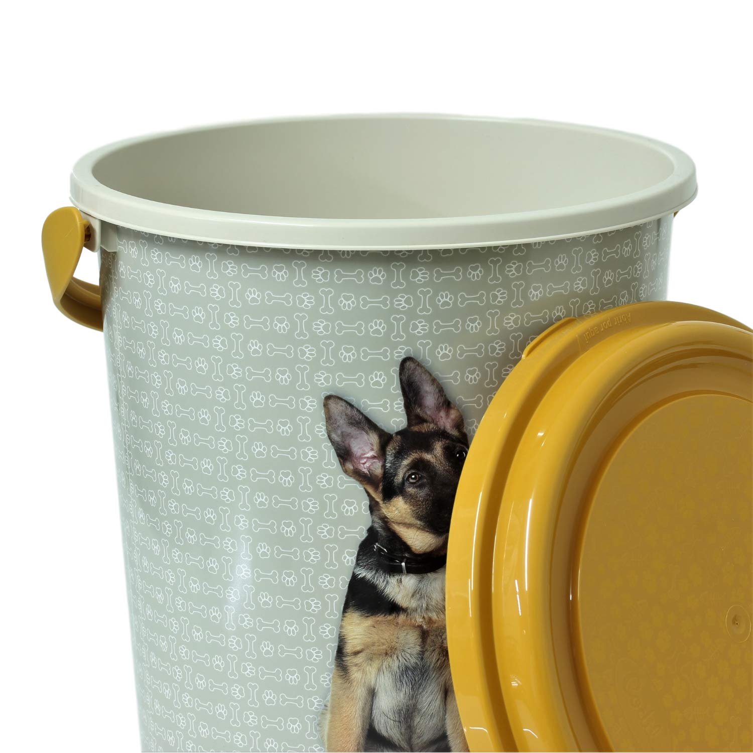Urban living - Recipiente de plástico para almacenar Comida Seca para Perros (11 L)