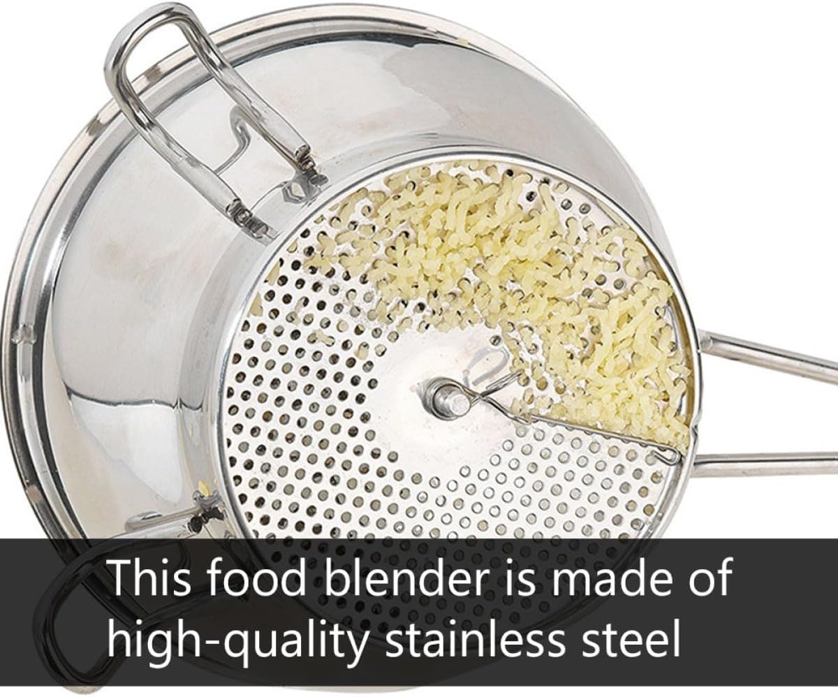 Stainless Steel Food Stirrer for Cooked Vegetables and Tomatoes
