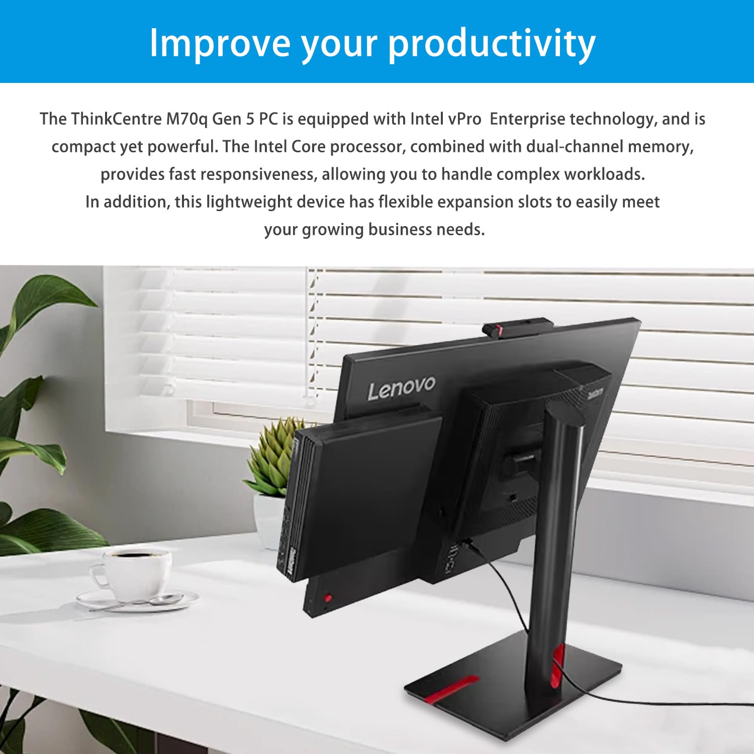 Amazon.com: Lenovo ThinkCentre M70q Tiny Business Desktop
