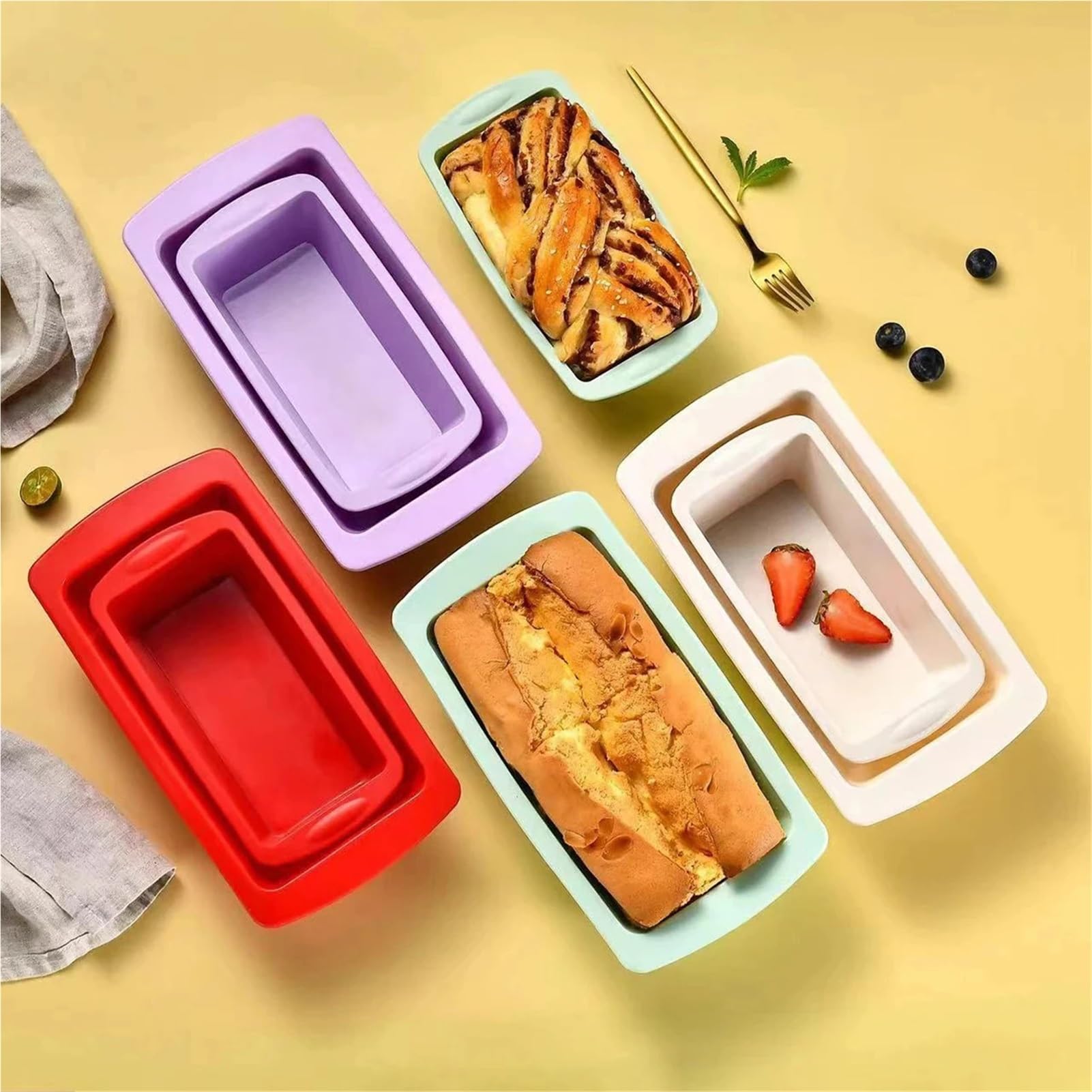 Good Cook 04026 4026 Loaf Pan, 9 x 5 Inch, Gray (9x5