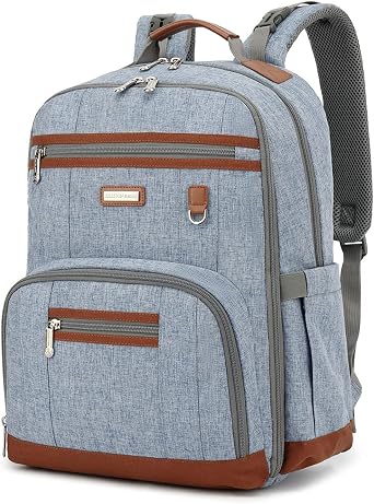 BILLITON MSHI Diaper Bag Backpack Grey