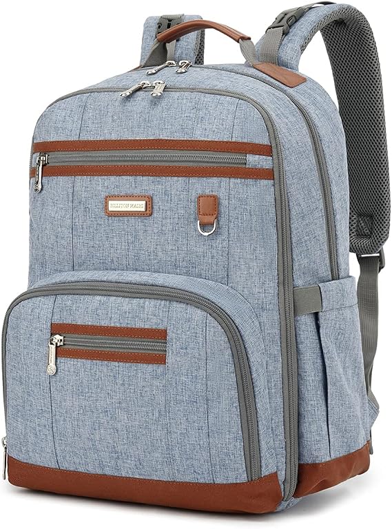 BILLITON MSHI Diaper Bag Backpack Grey