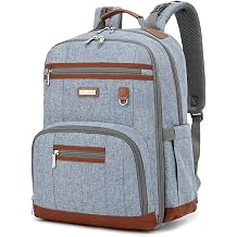 BILLITON MSHI Diaper Bag Backpack Grey