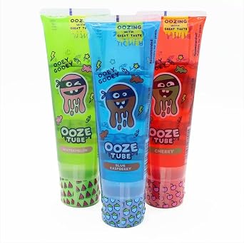 Ooze Tube Candy 3 Flavours Sweet Bandit 3 Pack