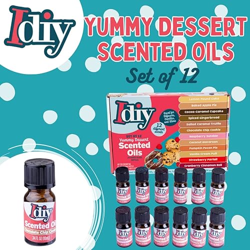 Miniatura 2 de Yummy - Aceites perfumados de postre (paquete de 12)  X grande de 0.3 fl oz (0.34 onzas), incluye botellas de aceite de fragancia natural para